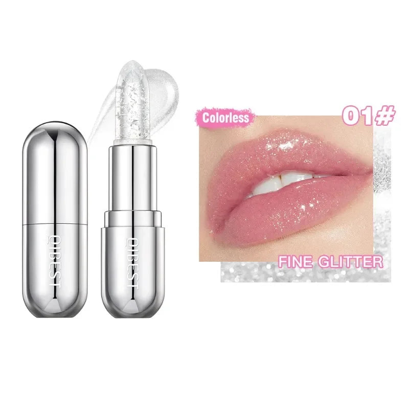 Color-Changing Glitter Lipstick
