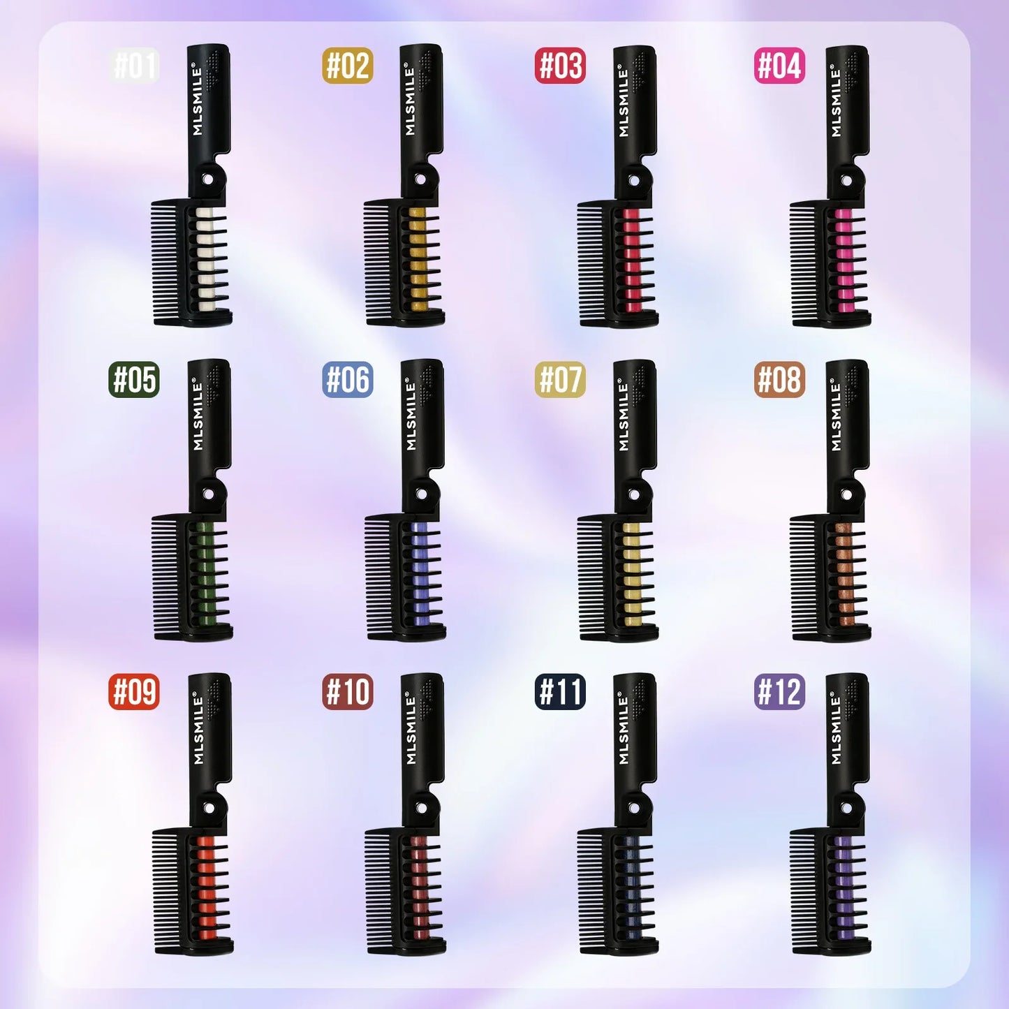 Color Hair Dyeing Comb