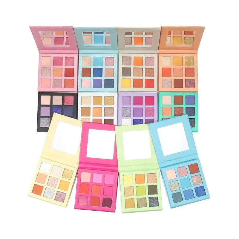 Colorful Luxury Vegan Eyeshadow Palette with Custom Branding Options
