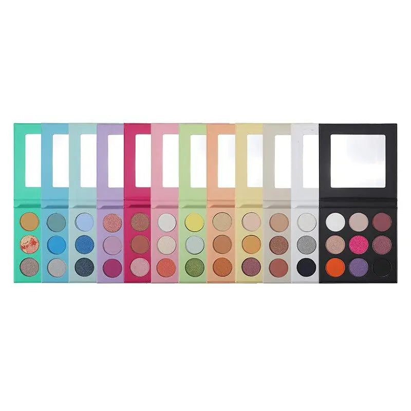 Colorful Luxury Vegan Eyeshadow Palette with Custom Branding Options
