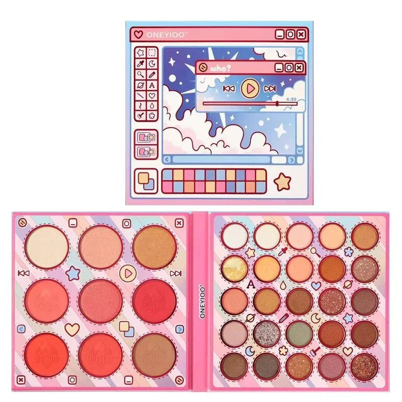Colorful Shimmer Eyeshadow Palette 15 to 46 Shades