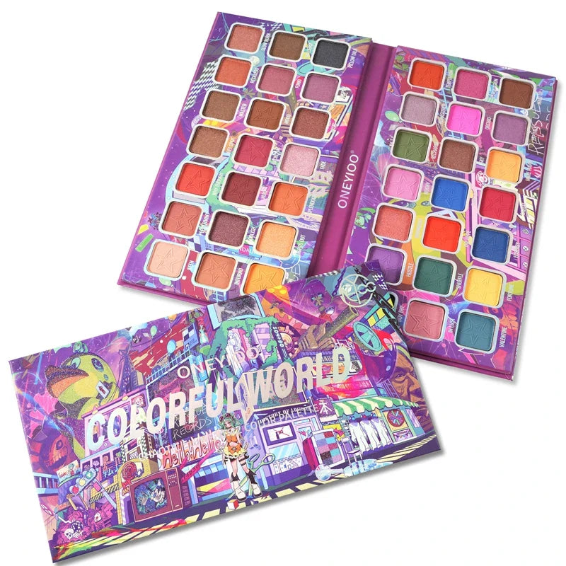 Colorful Shimmer Eyeshadow Palette 15 to 46 Shades