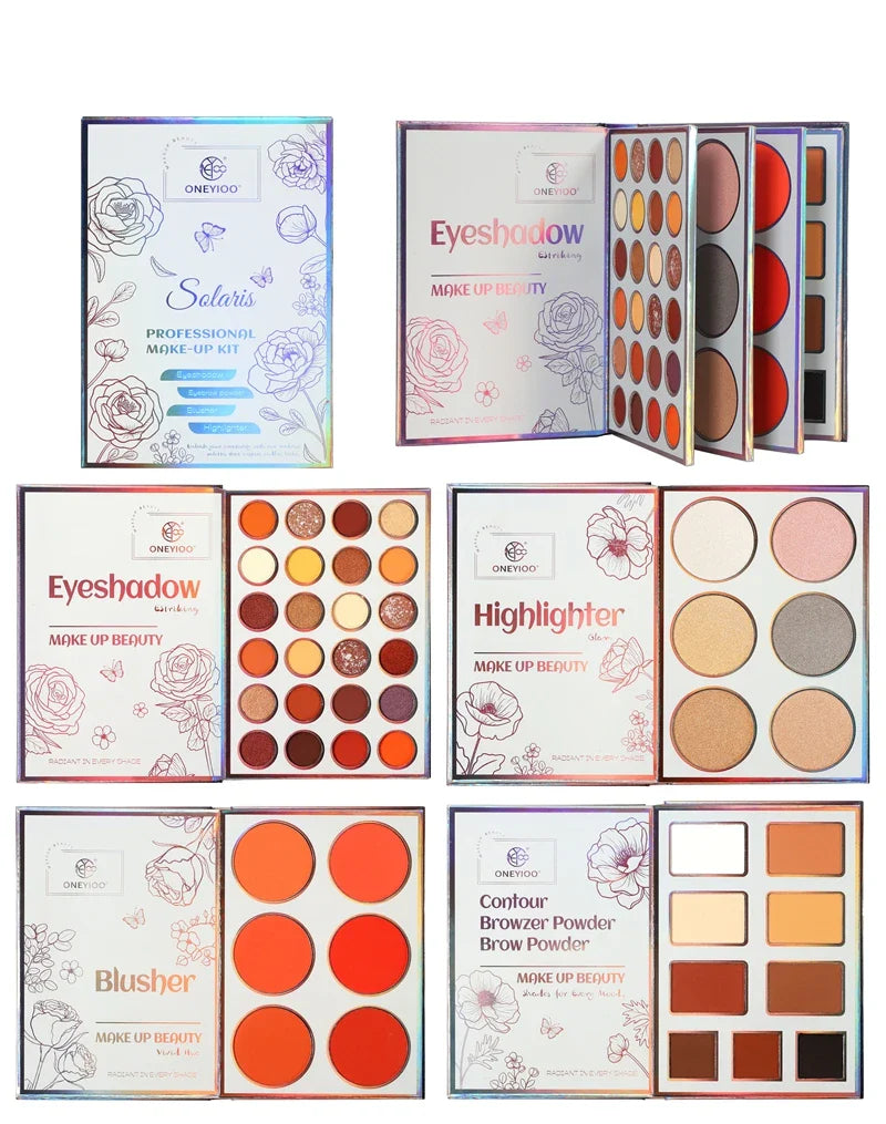 Colorful Shimmer Eyeshadow Palette 15 to 46 Shades