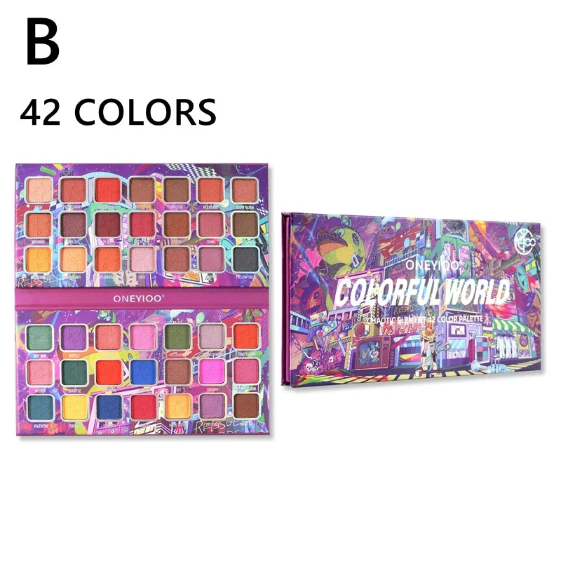 Colorful Shimmer Eyeshadow Palette 15 to 46 Shades