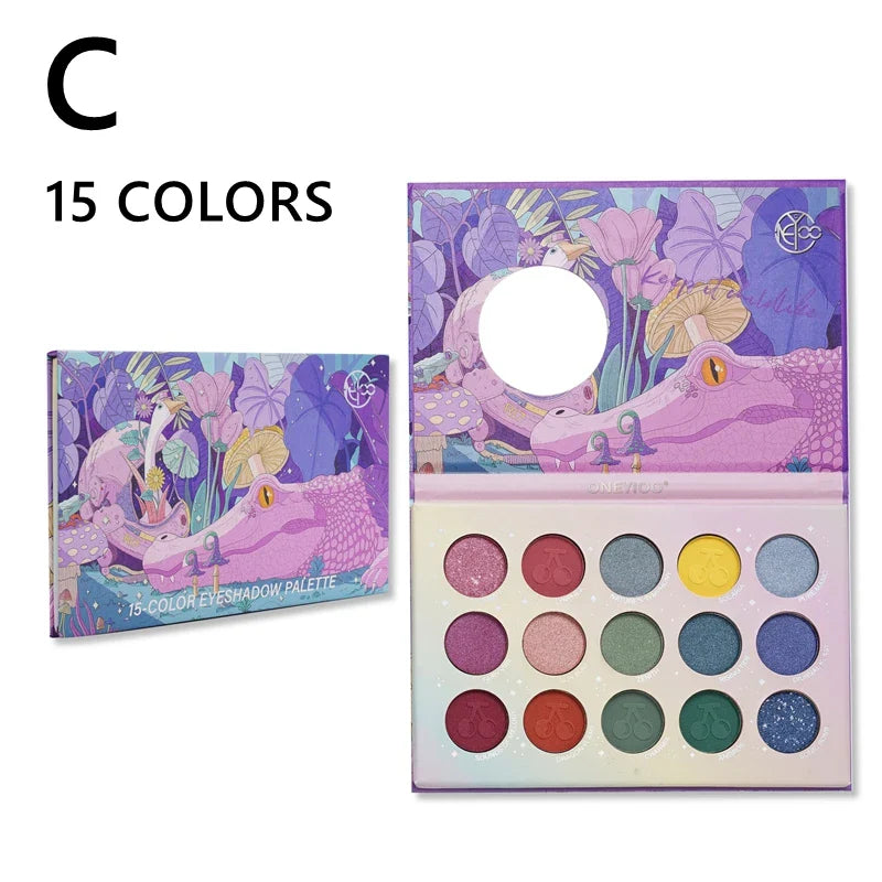 Colorful Shimmer Eyeshadow Palette 15 to 46 Shades