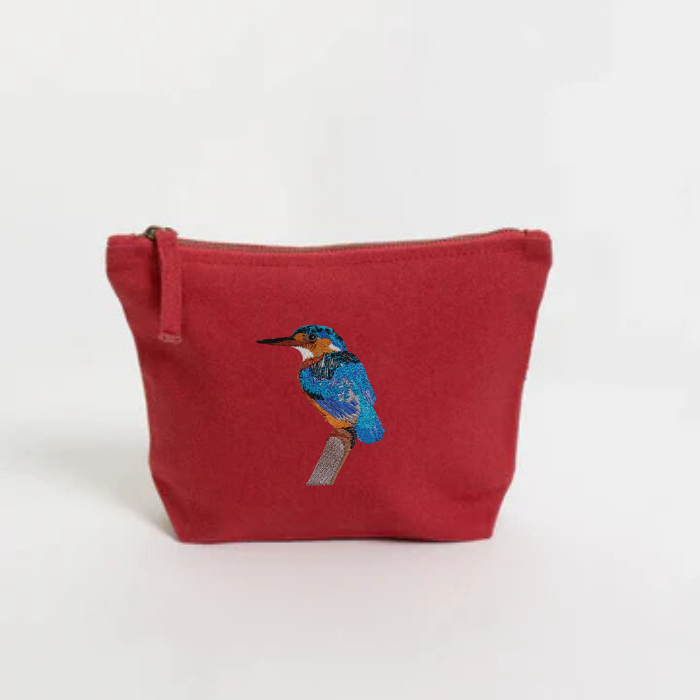 Malachite Kingfisher Makeup Bag