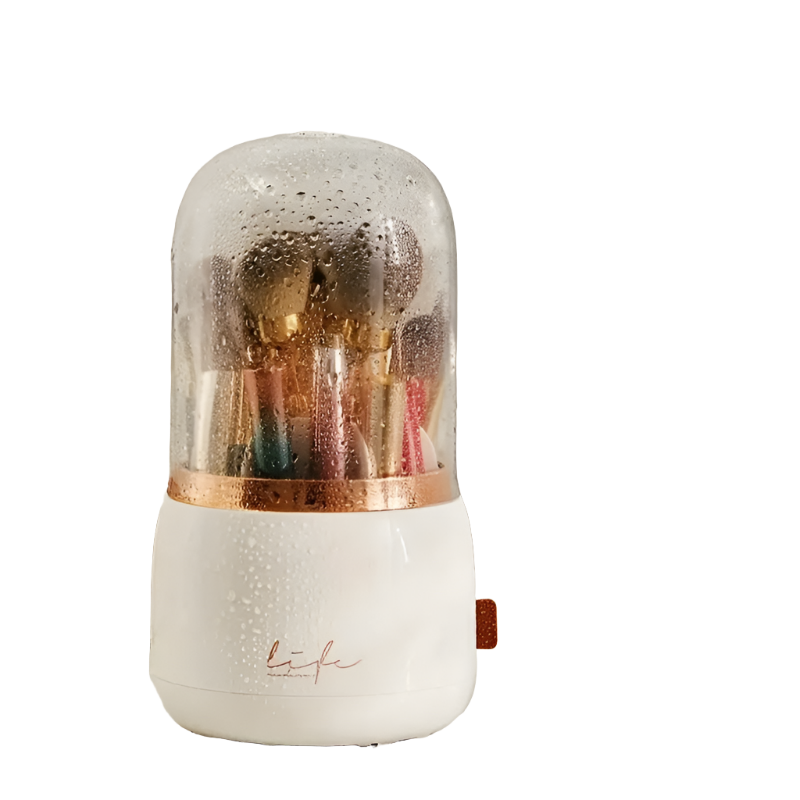 NNETM 360° Rotating Makeup Brush Organiser