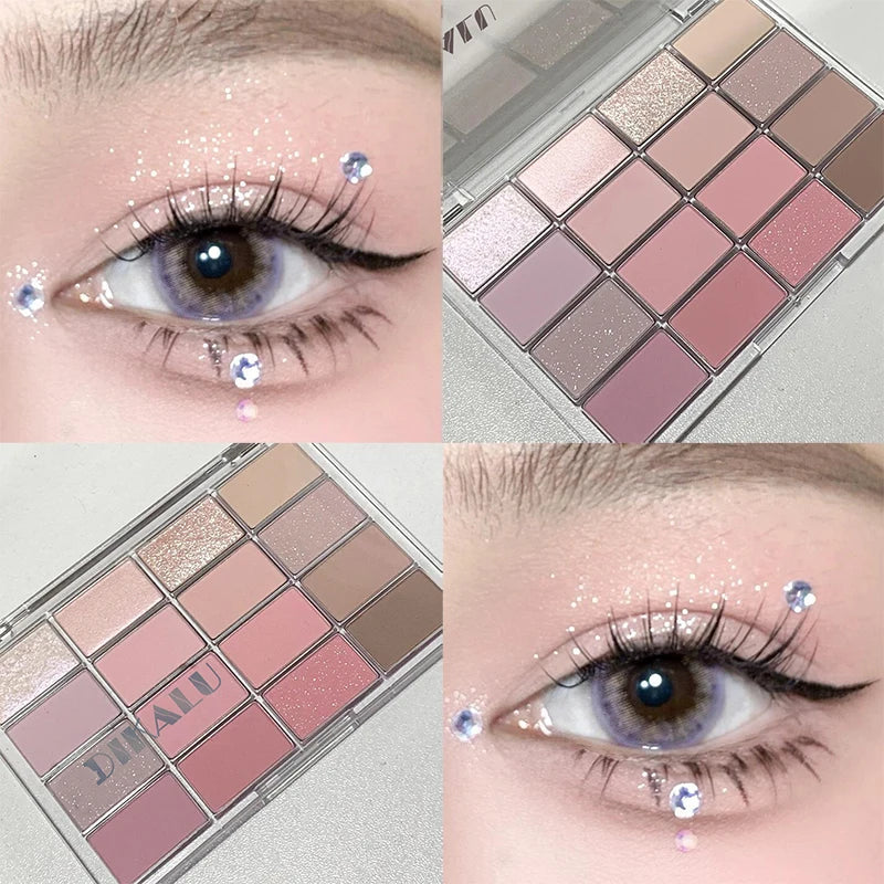 Dikalu Korean Low Saturation Eyeshadow Palette
