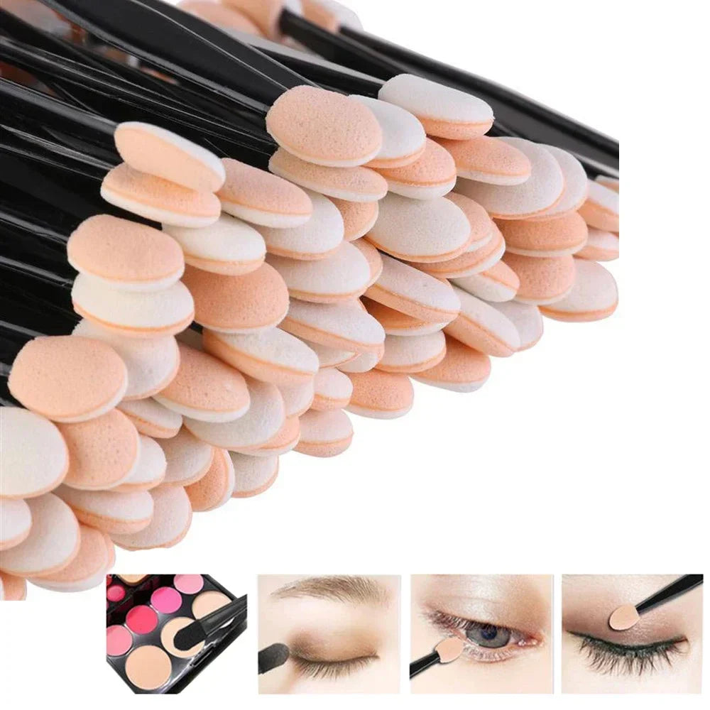 Disposable Eye Shadow Brushes Set 30 50 100pcs
