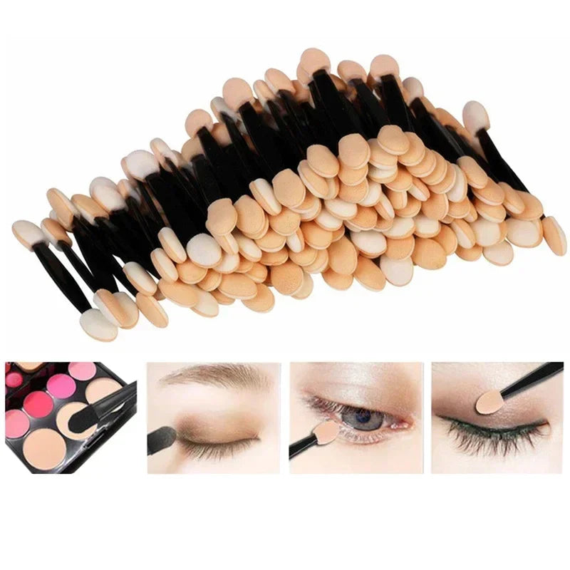 Disposable Eye Shadow Brushes Set 30 50 100pcs