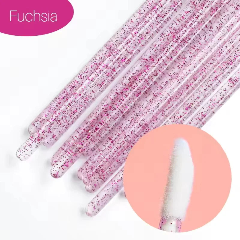 Disposable Glitter Lip Brushes Pack of 50