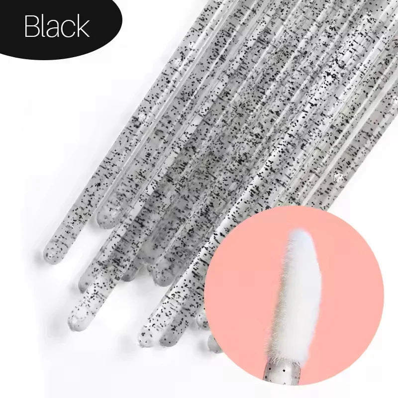 Disposable Glitter Lip Brushes Pack of 50