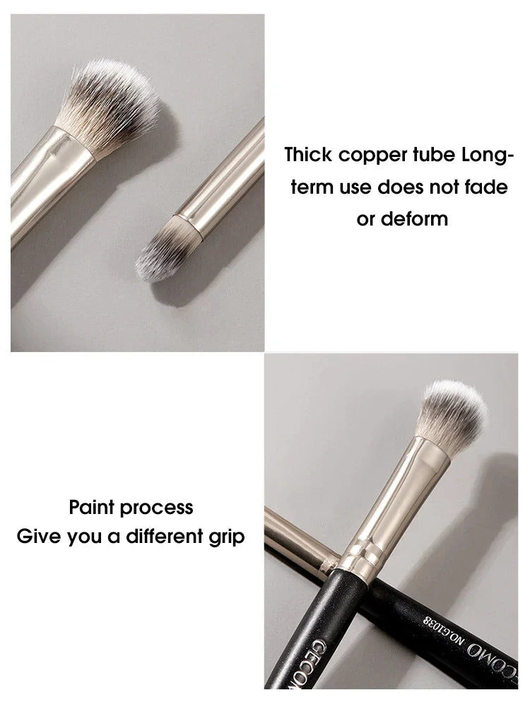 Double Headed Eyeshadow Brush for Easy Makeup