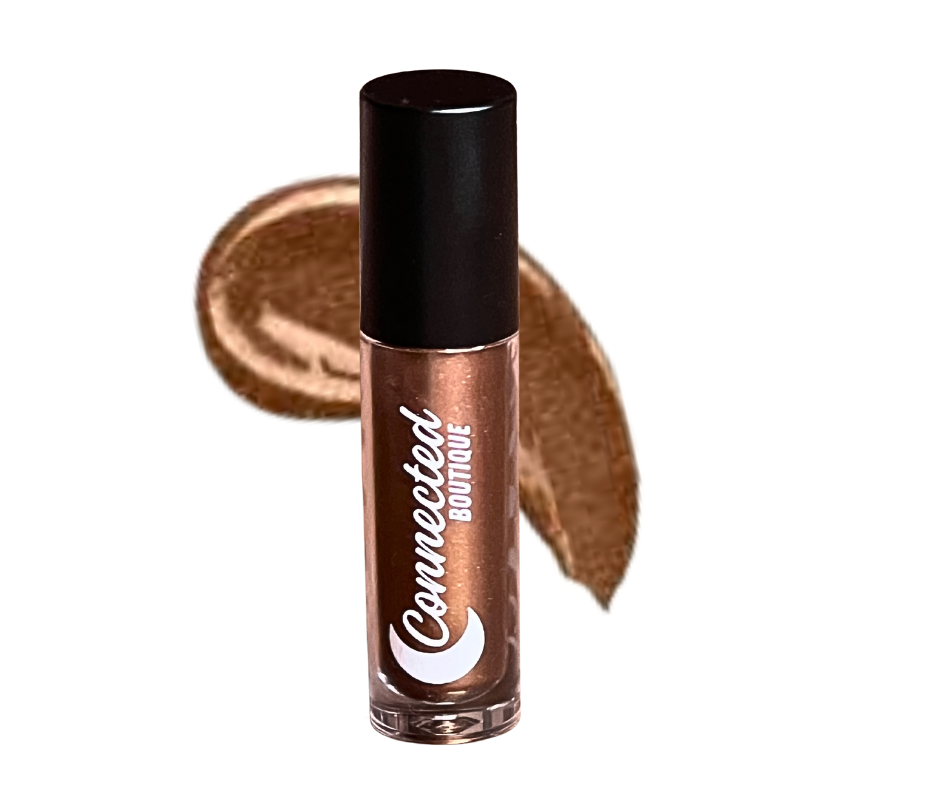 NY lip gloss brown metallic lip gloss