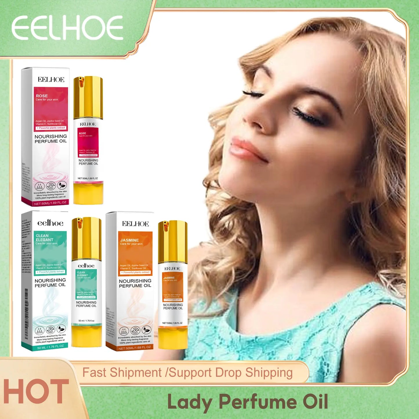EELHOE Jasmine Rose Perfume