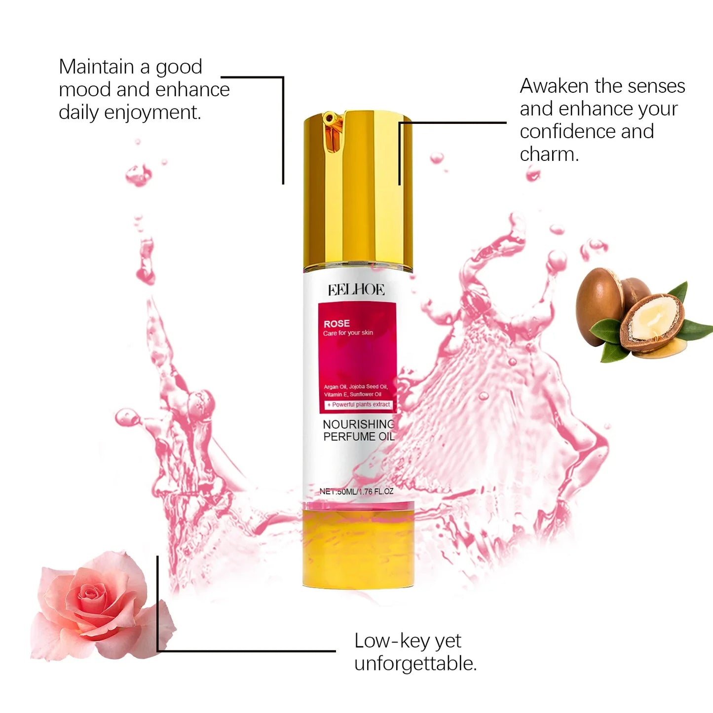 EELHOE Jasmine Rose Perfume