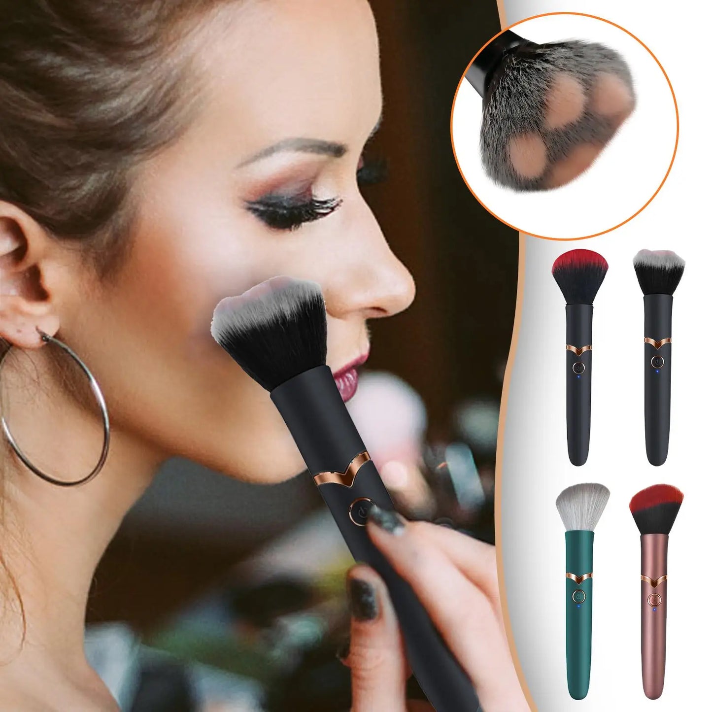 Electric Rechargeable Makeup Brush Tool