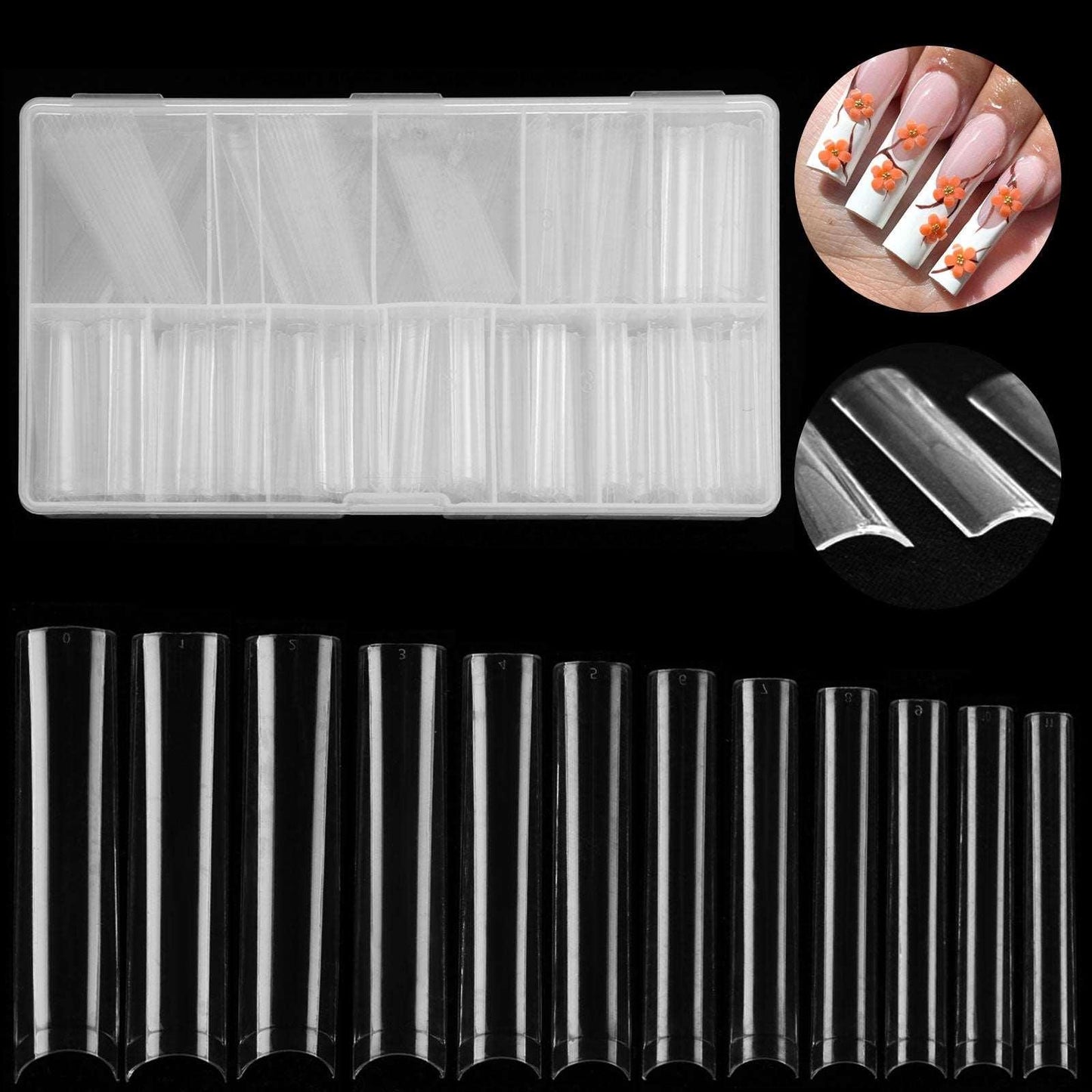 Elegant Acrylic French Nail Tips for Stunning Nail Art