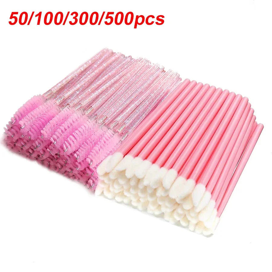 Eyebrow Eyelash Brushes Spoolies Applicator 50-500 pcs