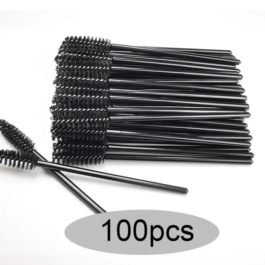 Eyebrow Eyelash Brushes Spoolies Applicator 50-500 pcs