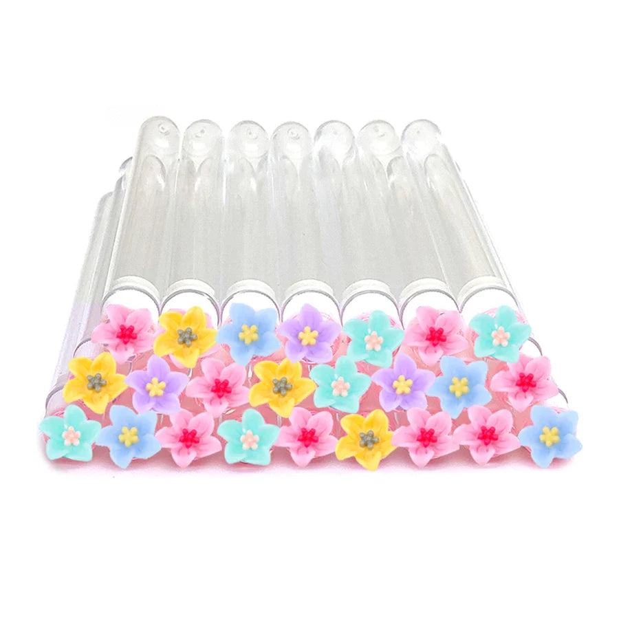 Eyelash Brush Tubes Reusable Makeup Wands