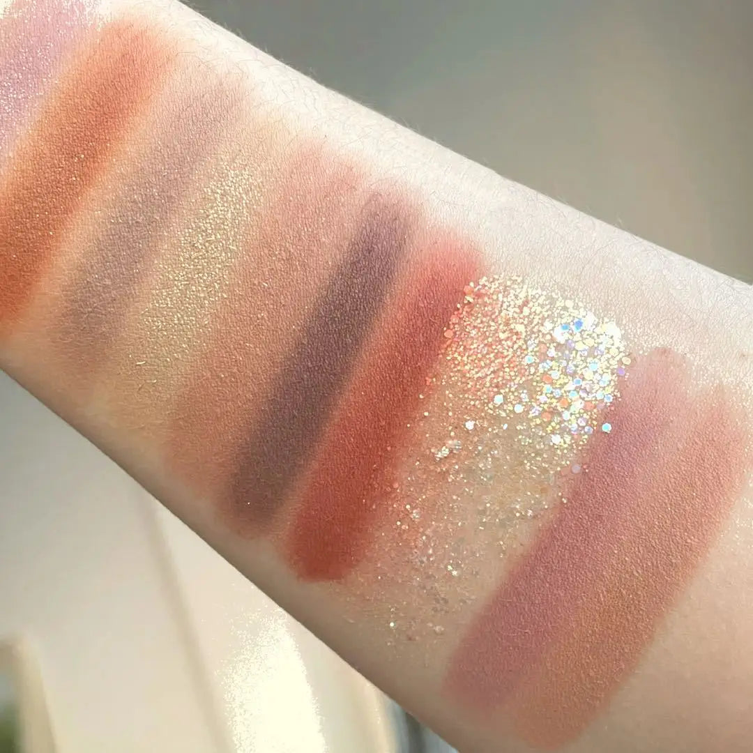 Eyeshadow color palette for brown eyes