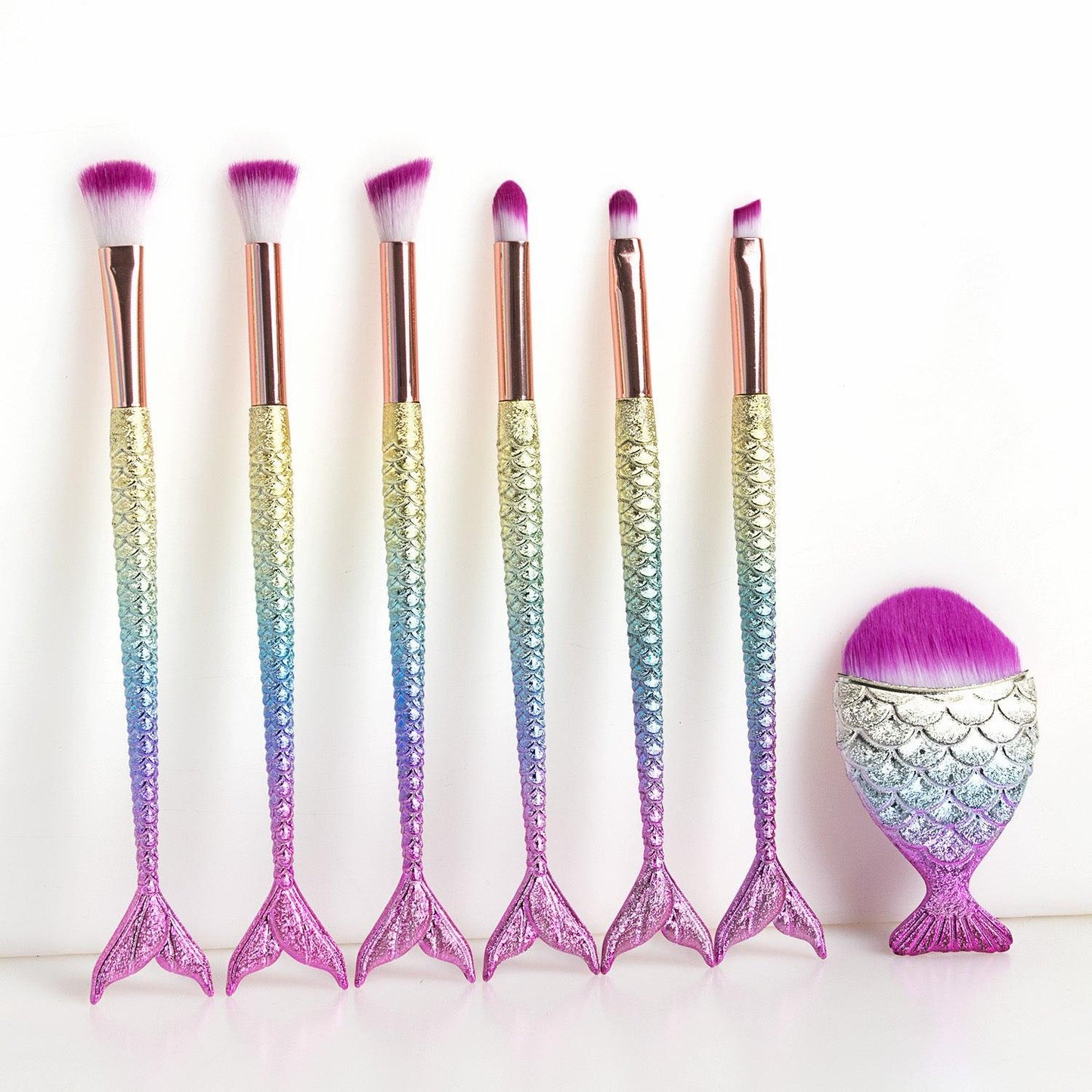 FEIYAN Mermaid Makeup Brush Set