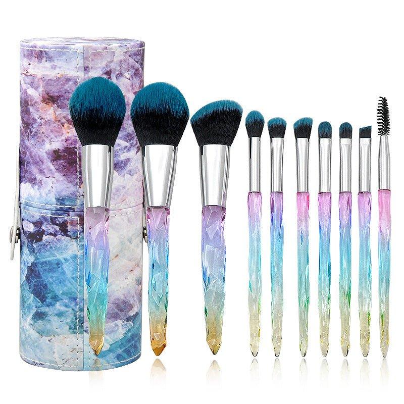 FEIYAN10pcs Soft Hair Makeup Brushes Set 