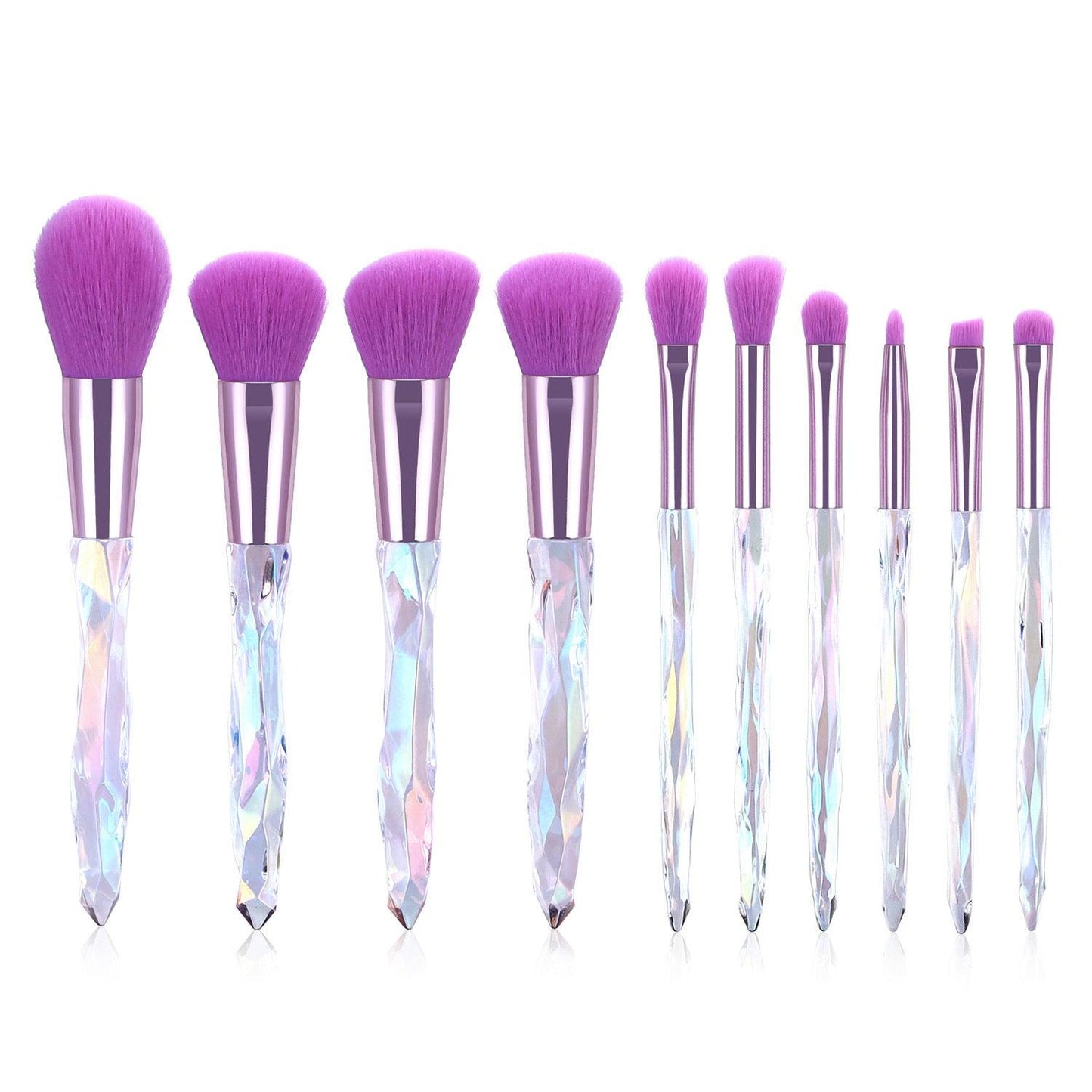 FEIYAN10pcs Soft Hair Makeup Brushes Set 