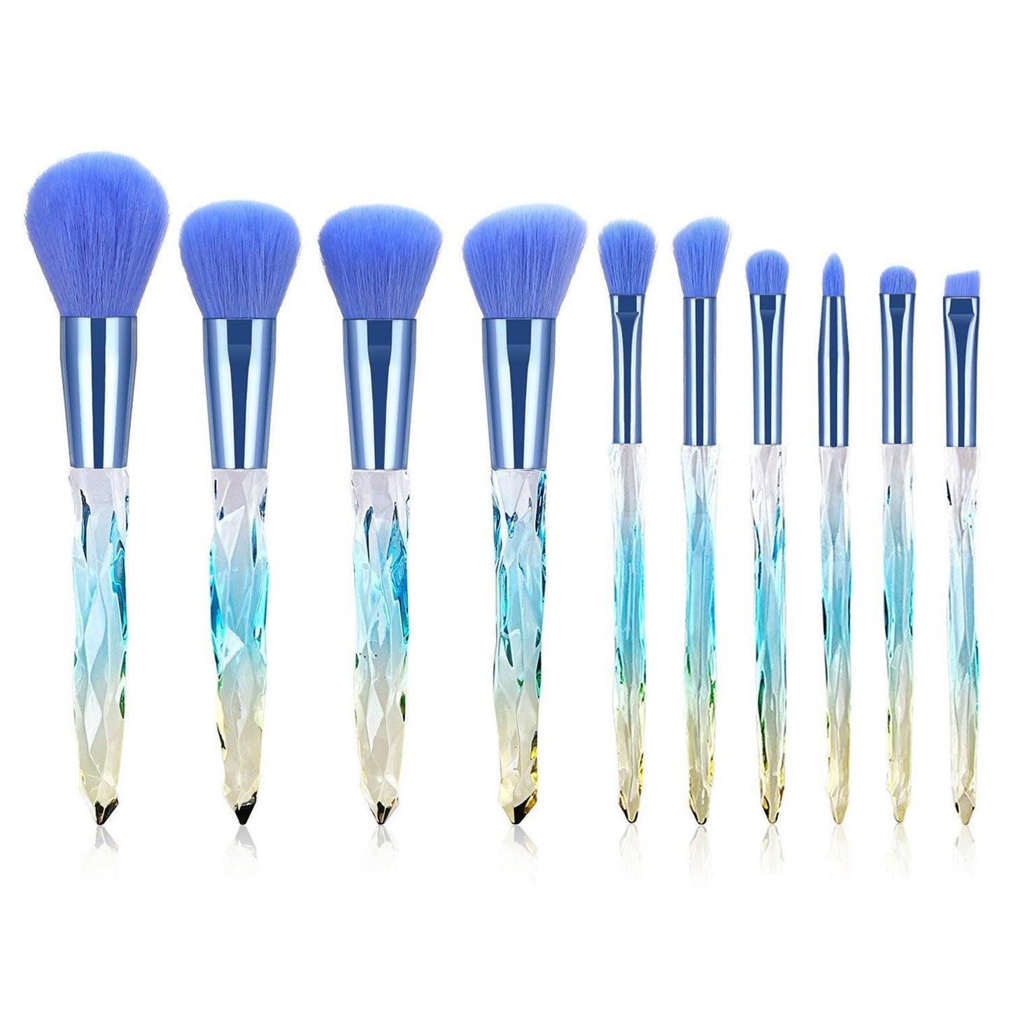 FEIYAN10pcs Soft Hair Makeup Brushes Set 
