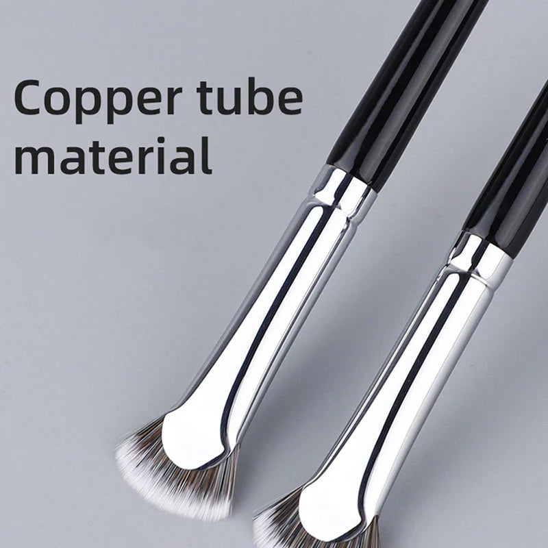 Fan-Shaped Eyelash Brush for Makeup