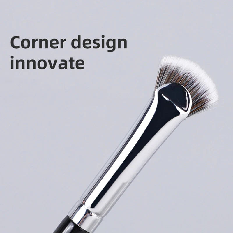 Fan-Shaped Eyelash Brush for Makeup