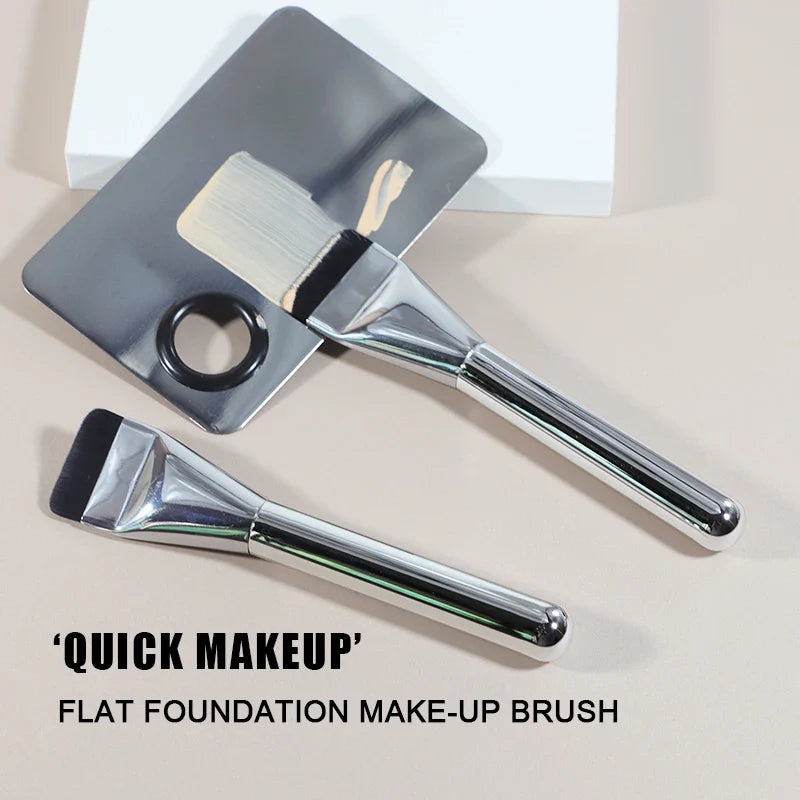 Flat Foundation Makeup Brush Mini Tool
