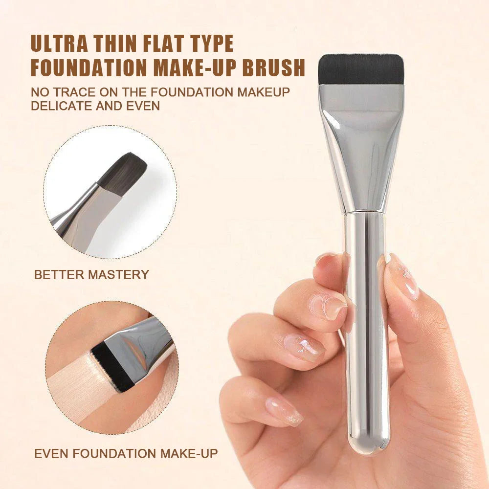 Flat Foundation Makeup Brush Mini Tool