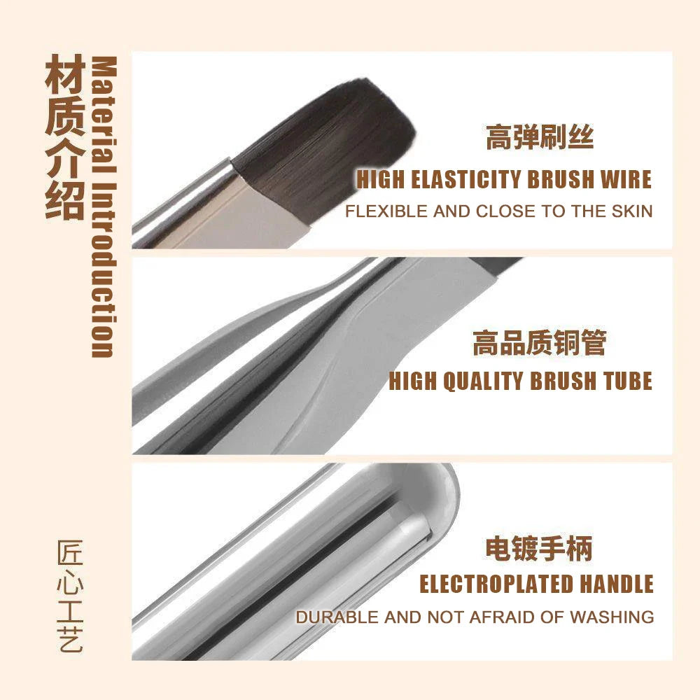 Flat Foundation Makeup Brush Mini Tool