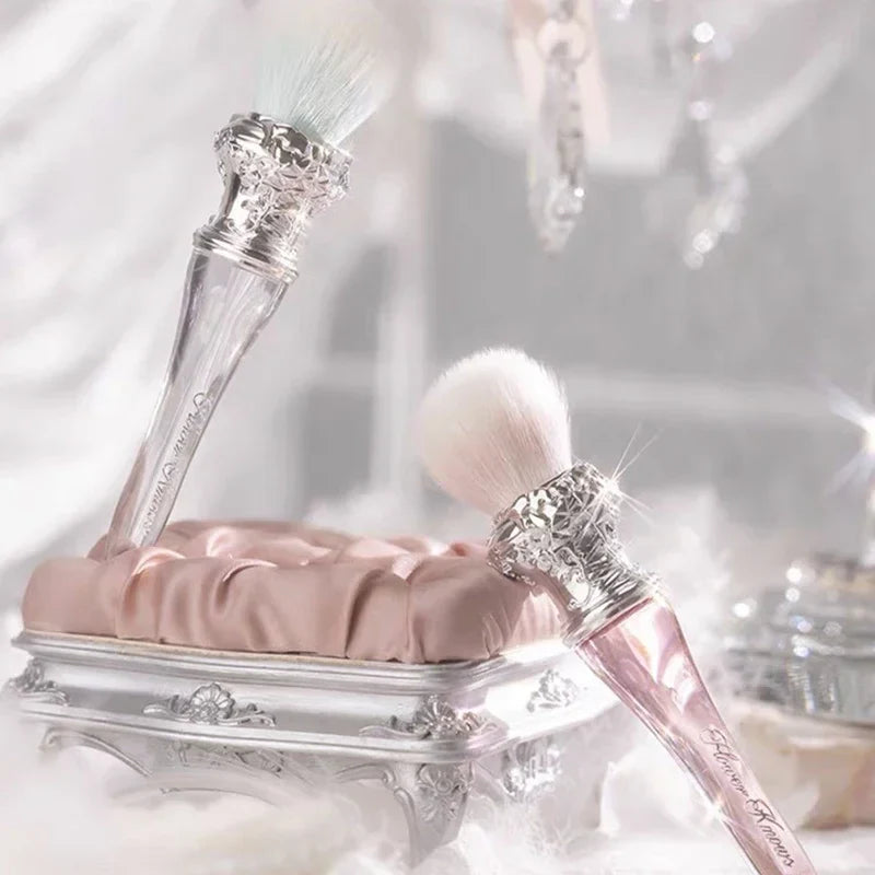 Flower Knows Swan Ballet Blush Brush Set Vegan Makeup Tool