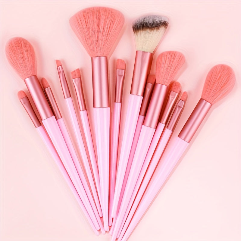 Fluffy Elegance Makeup Brush Set