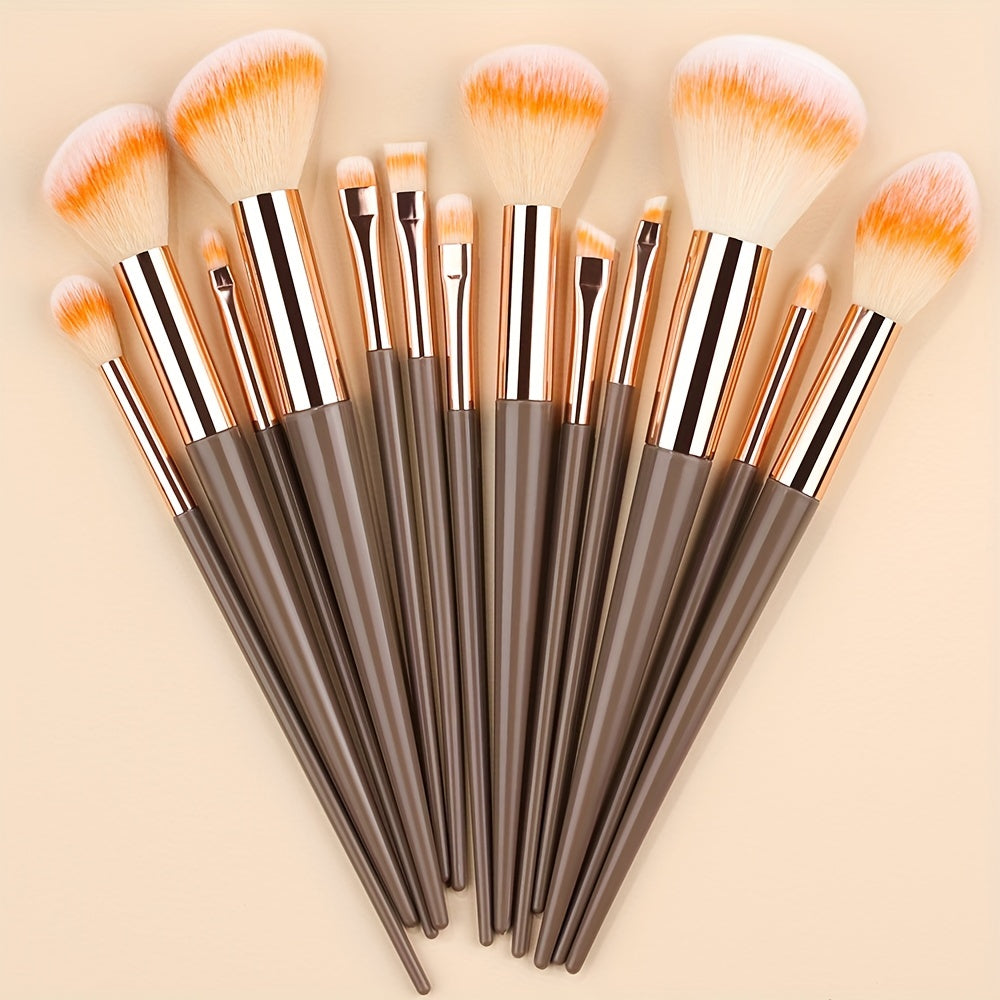Fluffy Elegance Makeup Brush Set