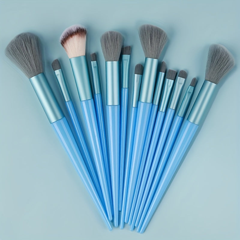 Fluffy Elegance Makeup Brush Set