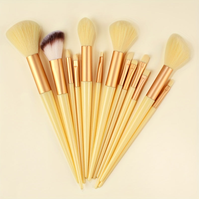 Fluffy Elegance Makeup Brush Set
