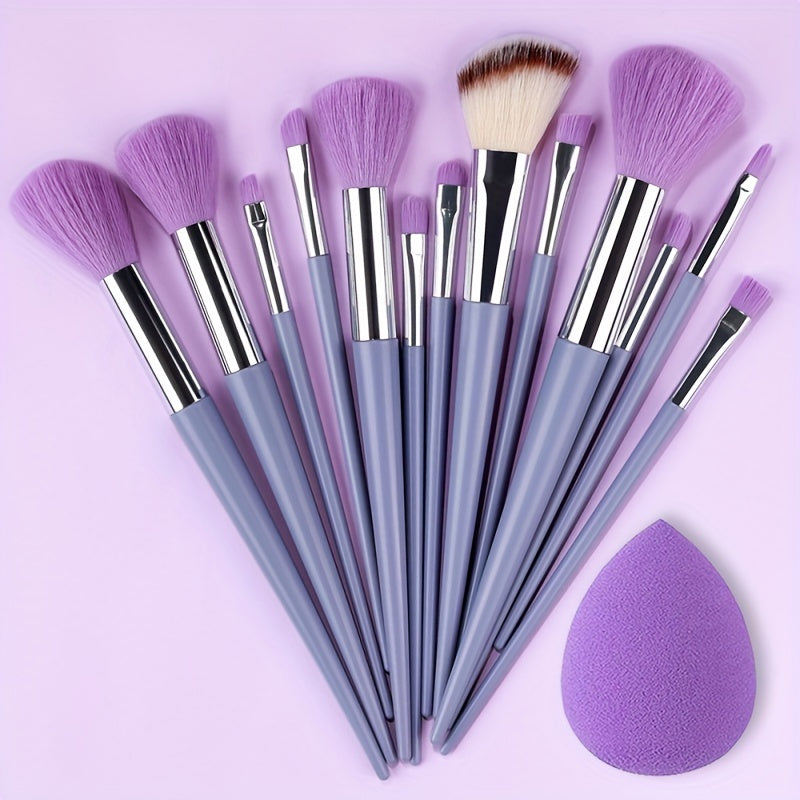 Fluffy Elegance Makeup Brush Set