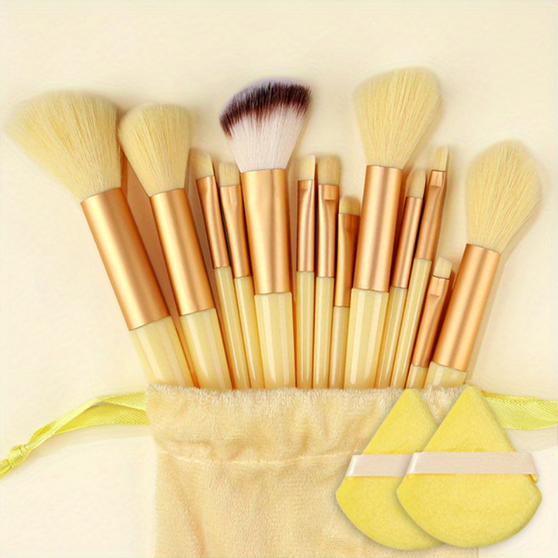 Fluffy Makeup Brush Set