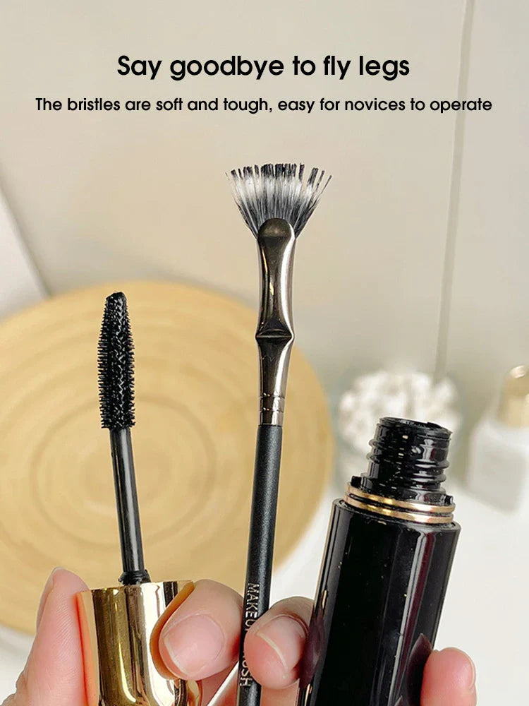 Folding Fan Mascara Brush for Lower Lashes