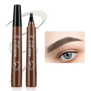 Four-Pronged Eyebrow Pencil Long Lasting Smudge Proof