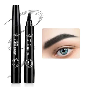 Four-Pronged Eyebrow Pencil Long Lasting Smudge Proof