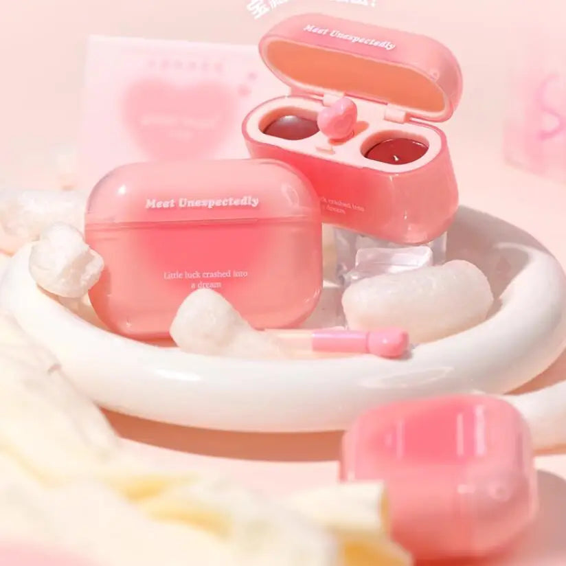GOGO TALES Double Lip Gloss Mirror Finish Vegan Makeup