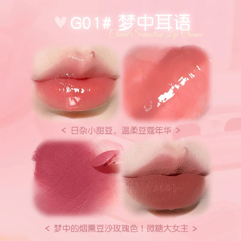 GOGO TALES Double Lip Gloss Mirror Finish Vegan Makeup