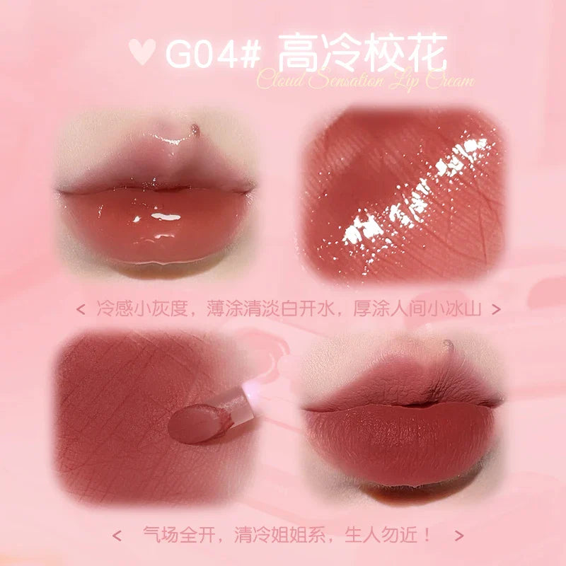 GOGO TALES Double Lip Gloss Mirror Finish Vegan Makeup