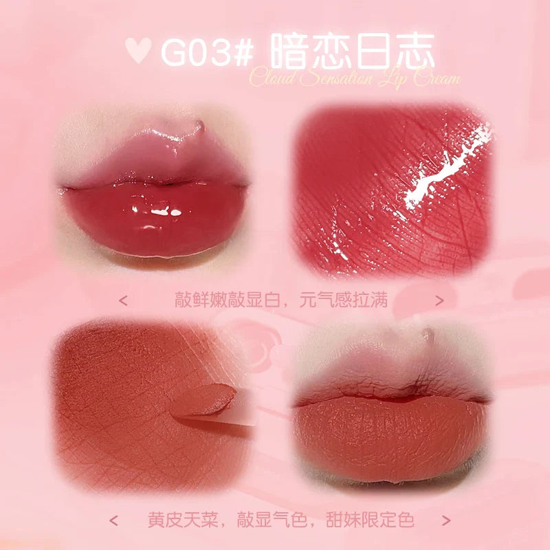 GOGO TALES Double Lip Gloss Mirror Finish Vegan Makeup