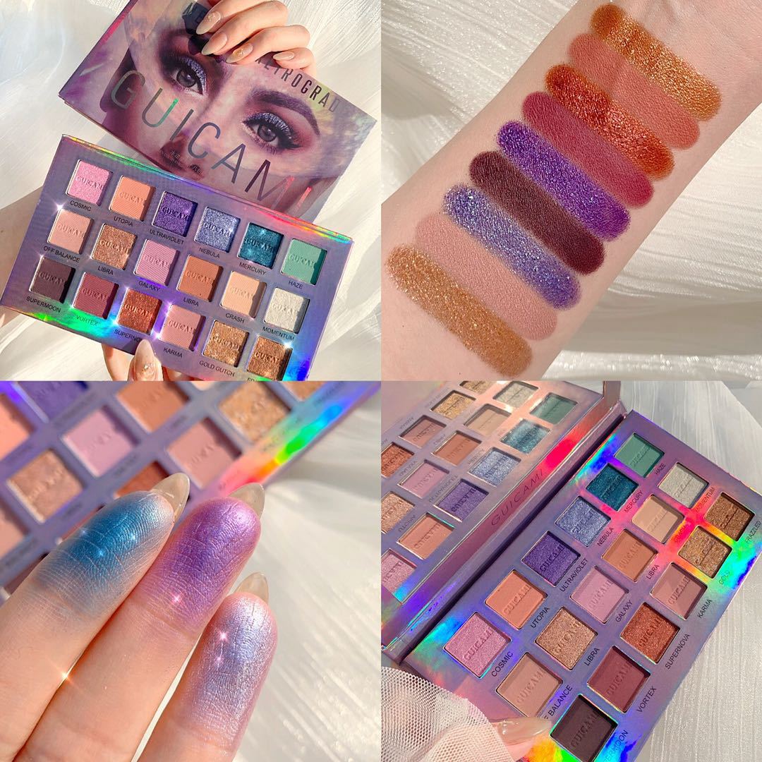 GUICAMI Celestial Color Eyeshadow Palette